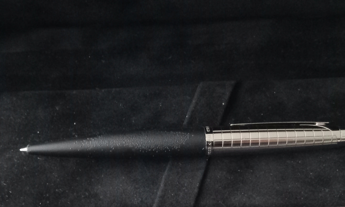 Alfred Dunhill  Model AD2000 Palladium BallPoint Pen With Original Box