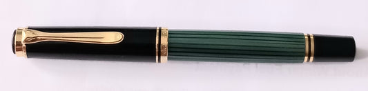 Pelikan Souverän M400 - Black & Green,Fountain Pen