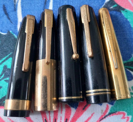 Waterman's 5 x Fountain Pen Caps.