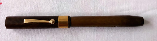 Vintage Water Wave  Hard Rubber Fountain Pen USA