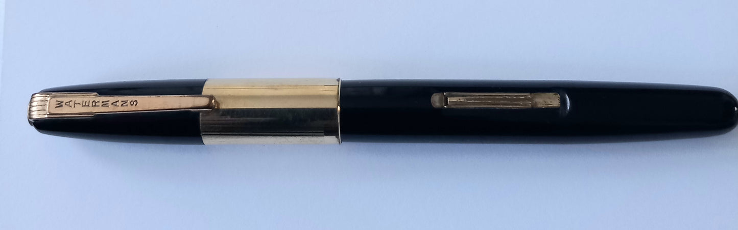 Waterman'S 877 Fountain Pen With Gold plated Trims.