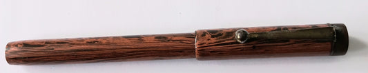 Unbranded Wood Grain body Stephenson's Nib Fountain Pen.
